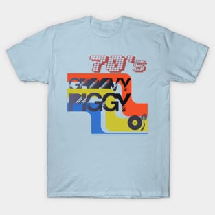 70's Groovy Piggy T-Shirt